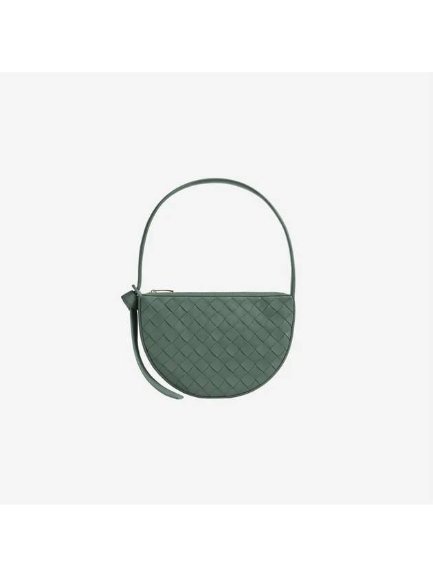 Intrecciato Sunrise Small Shoulder Bag Aloe - BOTTEGA VENETA - BALAAN 3