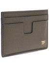 Men's TF Logo Card Wallet - TOM FORD - BALAAN 3