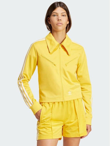 Track Top Jacket IP0631 Yellow WOMENS XS KR - ADIDAS - BALAAN 1