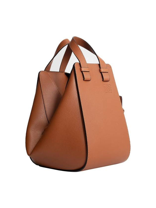 Classic Calfskin Small Hammock Tote Bag Tan - LOEWE - BALAAN 1