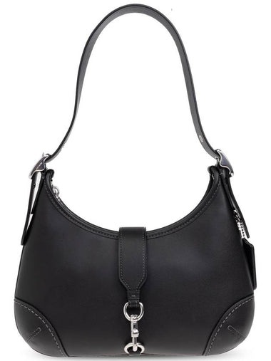 Hamptons Hobo Shoulder Bag Black - COACH - BALAAN 1