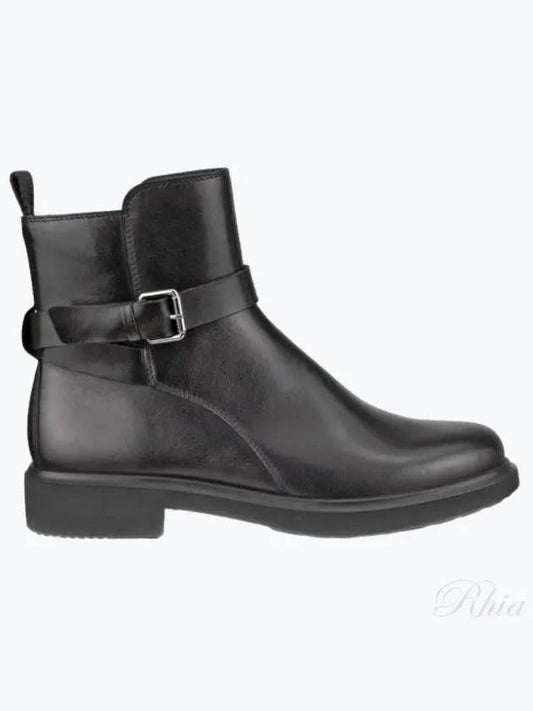 Women's Metropol Amsterdam Waterproof Buckle Point Mid Cut Zipper Ankle Boots Shoes Black 222013 - ECCO - BALAAN 1