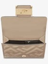 FF Baguette Flap Card Half Wallet Beige - FENDI - BALAAN 3