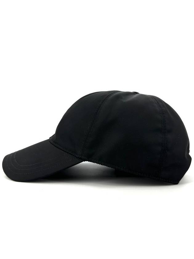 Triangular logo re nylon ball cap hat - PRADA - BALAAN 4