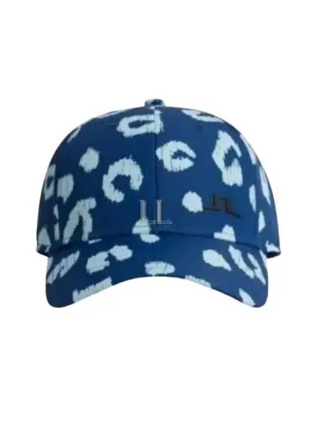 Jim Print Ball Cap Savanna Estate Blue - J.LINDEBERG - BALAAN 2