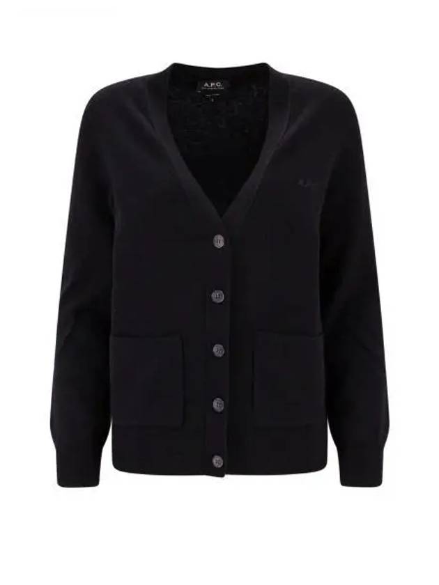 Louisa Wool Cardigan Black - A.P.C. - BALAAN 2