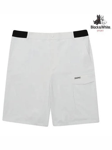 Half Pants 5704GZWPWHITE - BLACK&WHITE - BALAAN 1