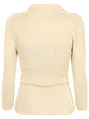 ORB Polo Cashmere Knit Top Ivory - VIVIENNE WESTWOOD - BALAAN 3