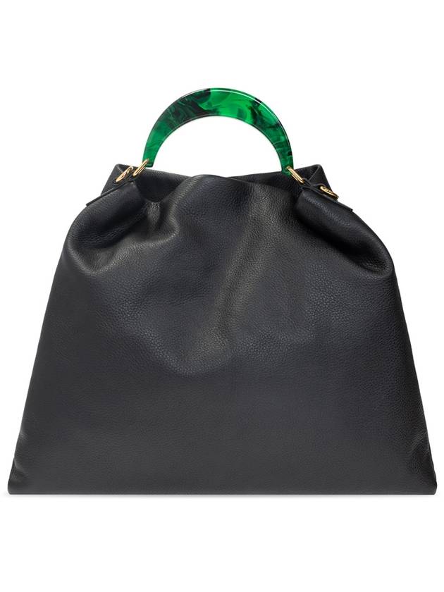 Venice Hobo Medium Tote Bag Black - MARNI - BALAAN 4