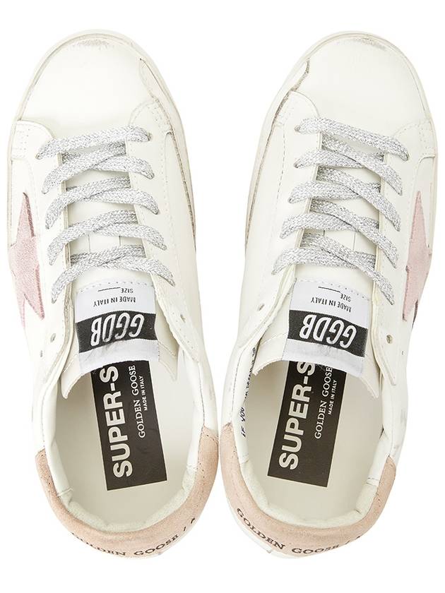 Superstar Low Top Sneakers White Pink - GOLDEN GOOSE - BALAAN 3