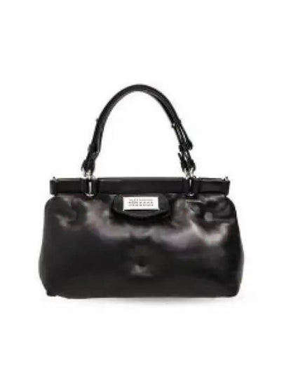 Small Glam Slam Leather Tote Bag Black - MAISON MARGIELA - BALAAN 2