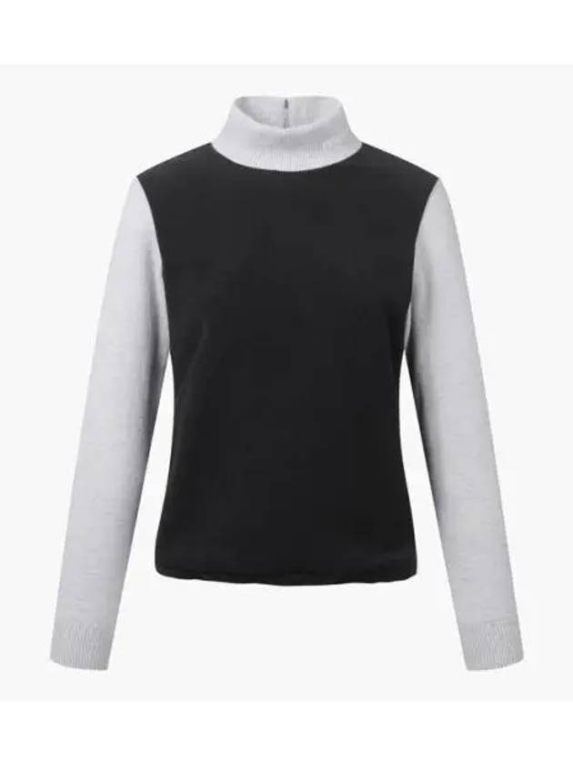 GOLF Women s Fur Hybrid High Neck Knit - DESCENTE - BALAAN 1