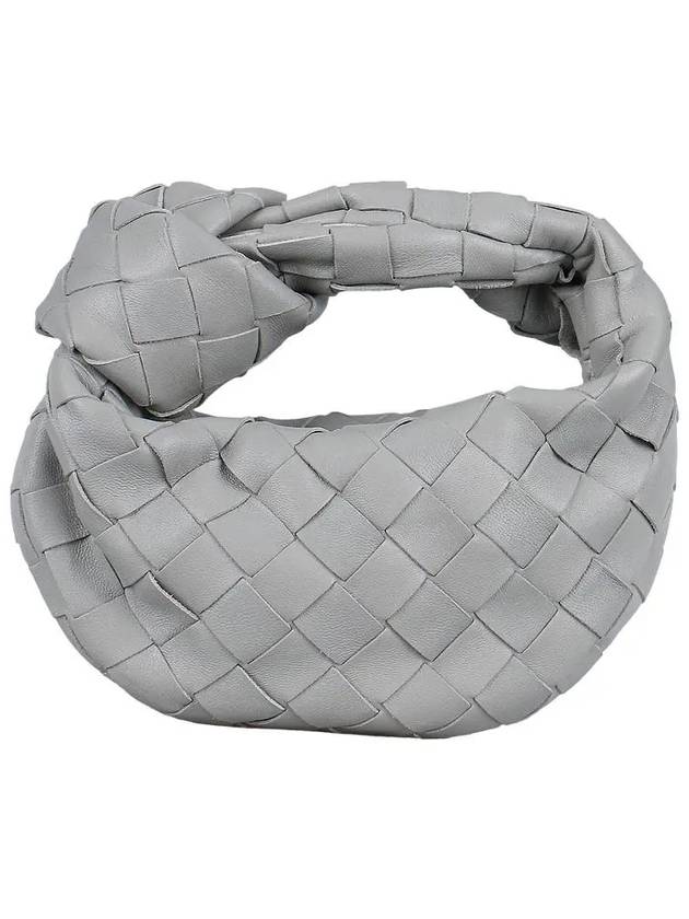 Candy Jodie Intrecciato Tote Bag Grey - BOTTEGA VENETA - BALAAN 3