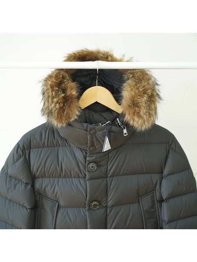 Cluny Cluny hood fur padding black - MONCLER - BALAAN 5