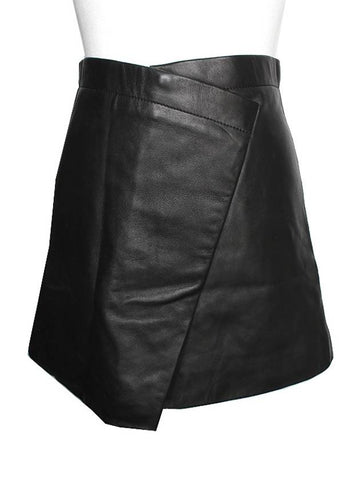 Black lambskin miniskirt 44 55 - ALLSAINTS - BALAAN 1