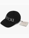 Patou AC040 0132 999B Ball Cap - PATOU - BALAAN 3