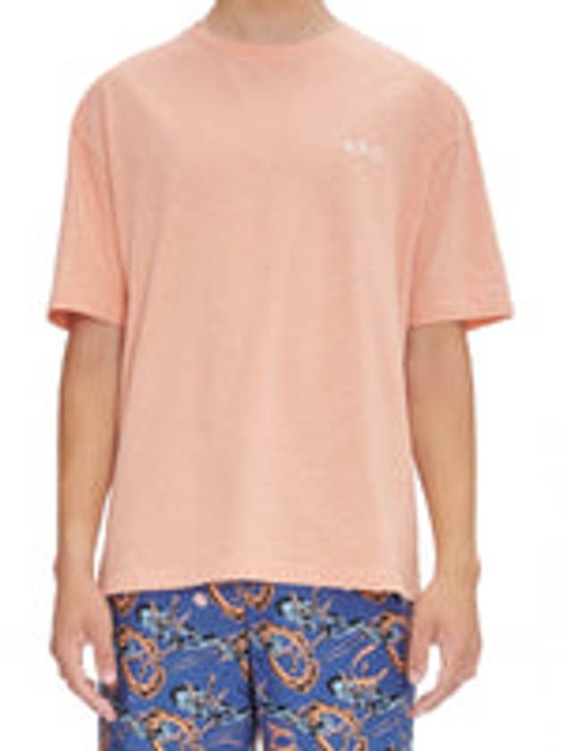 Joachim Short Sleeve T-shirt Pink - A.P.C. - BALAAN 2