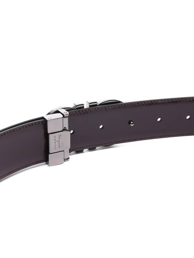 Men's Gancini Double-sided Belt 67 9535 644557 FREE 24S - SALVATORE FERRAGAMO - BALAAN 6