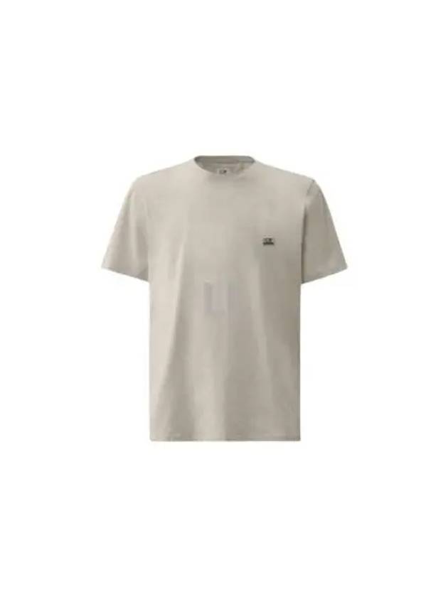 30/1 Jersey Logo Short Sleeve T-Shirt Grey - CP COMPANY - BALAAN 2