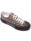 Jack Vintage Check Cotton Low-Top Sneakers Burch Brown - BURBERRY - BALAAN 4