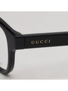 Eyewear Logo Square Eyeglasses Black - GUCCI - BALAAN 10