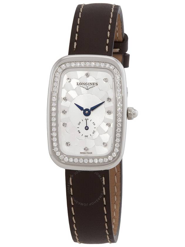 Longines Equestrian Quartz Diamond Silver Dial Ladies Watch L6.141.0.77.2 - LONGINES - BALAAN 1