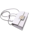 Bonbon Spazzolato Top Handle Mini Cross Bag White - TORY BURCH - BALAAN 6