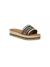 Dioriviera Dway Platform Slide Slippers Natural Black - DIOR - BALAAN 2