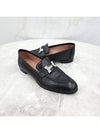 Lux You 35 5 Paris loafer black silver decoration - HERMES - BALAAN 3