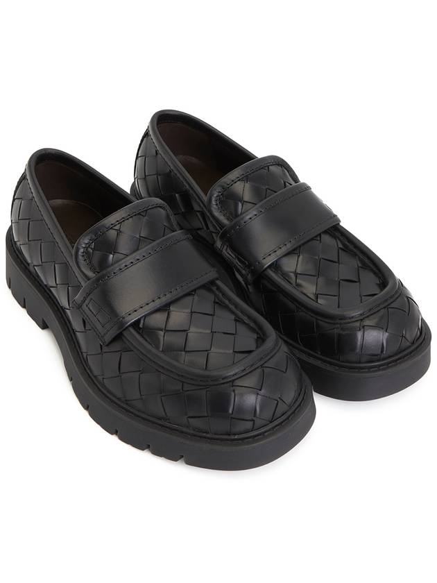 Haddock Loafers Black - BOTTEGA VENETA - BALAAN 4