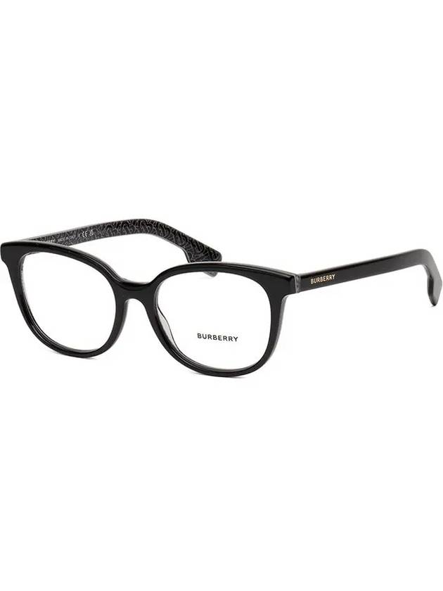 Eyewear Square Plastic Eyeglasses Black - BURBERRY - BALAAN 8