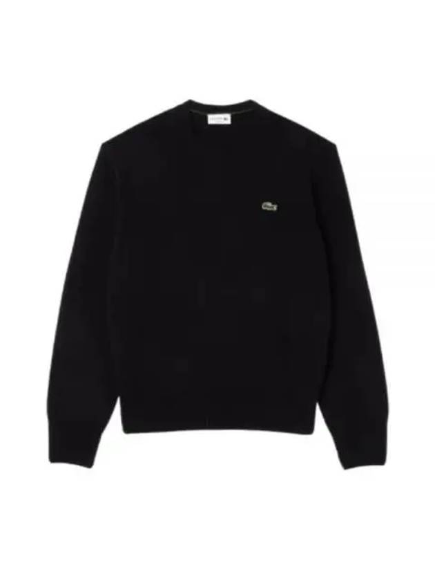 Basic Classic Fit Sweater Black - LACOSTE - BALAAN 2