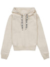 hooded crop sweater wool & cashmere off-white - CELINE - BALAAN 9