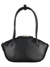 Small Leather Hand Shoulder Bag Black - PRADA - BALAAN 5