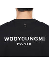 Back logo long sleeve t shirt black - WOOYOUNGMI - BALAAN 7