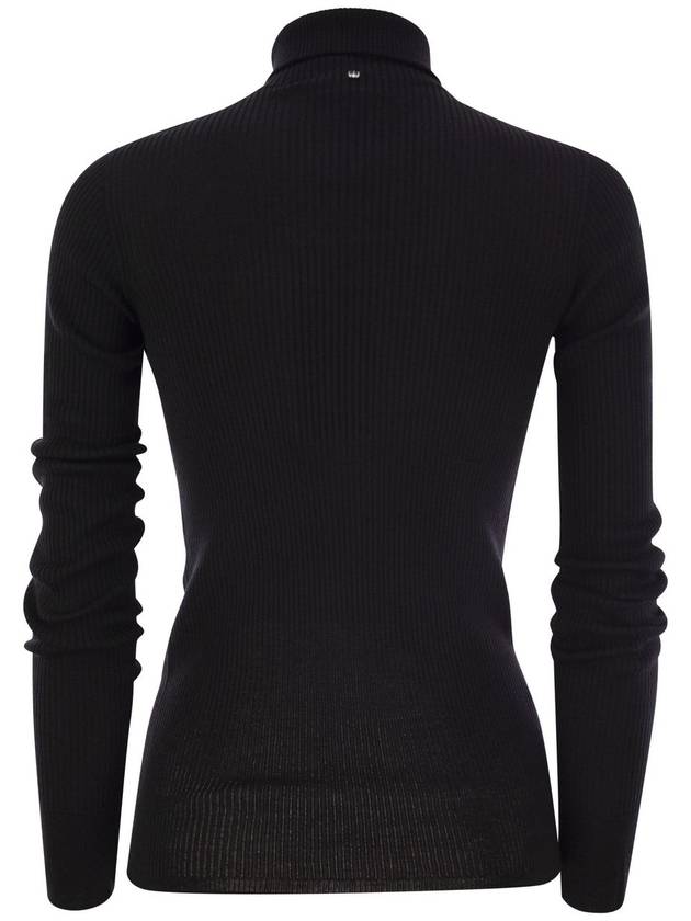 FLAVIA - Turtleneck sweater in virgin wool - MAX MARA SPORTMAX - BALAAN 2