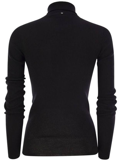 FLAVIA - Turtleneck sweater in virgin wool - MAX MARA SPORTMAX - BALAAN 2