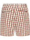 Lattice Nylon Short Red - MALBON GOLF - BALAAN 3