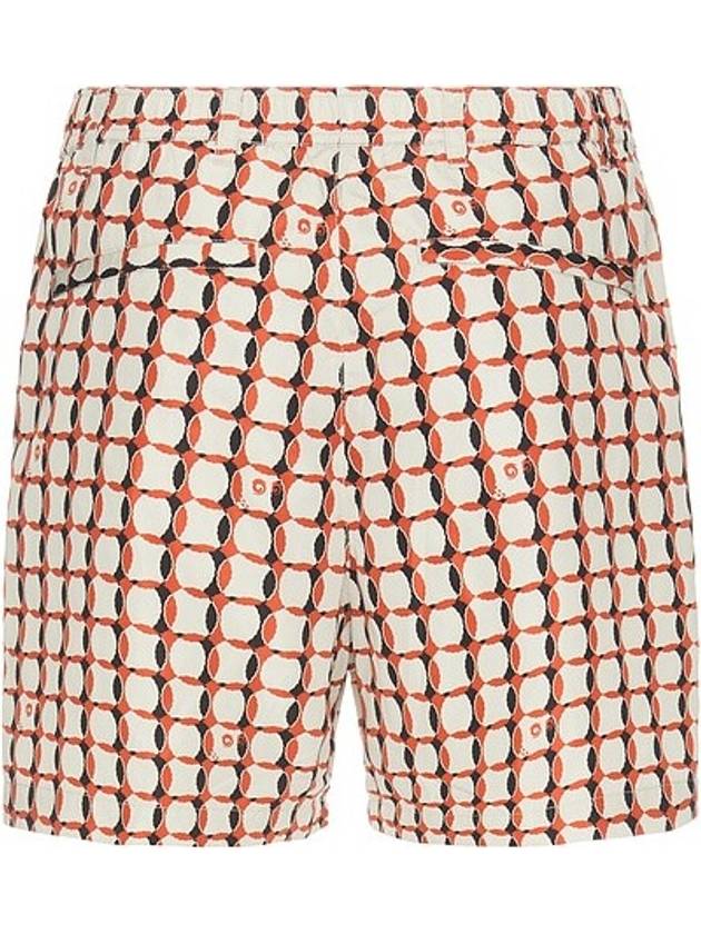 Lattice Nylon Short Red - MALBON GOLF - BALAAN 3