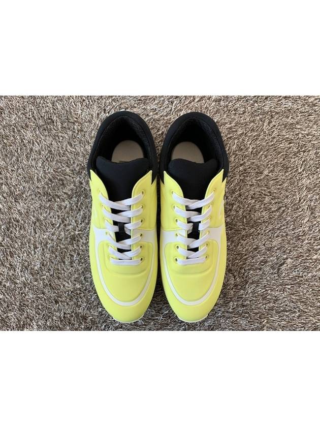 CC logo neoprene running sneakers 40 5 255 - CHANEL - BALAAN 4