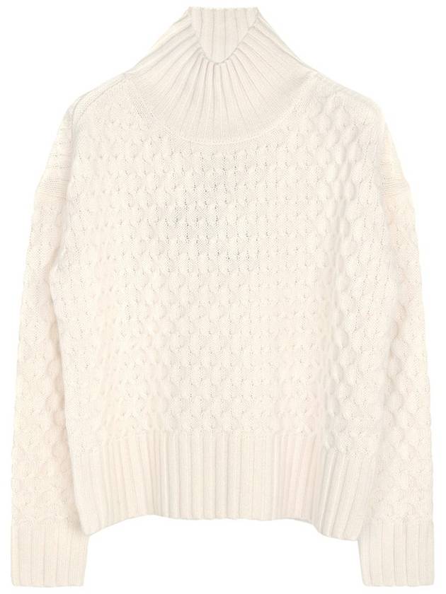 Ivory Valdese Wool Cashmere Sweater VALDESE 003 - MAX MARA - BALAAN 1