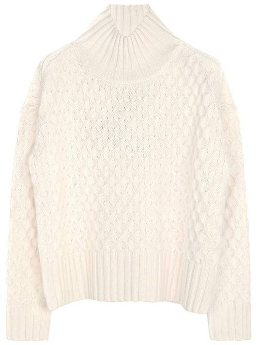 Ivory Valdese Wool Cashmere Sweater VALDESE 003 - MAX MARA - BALAAN 1