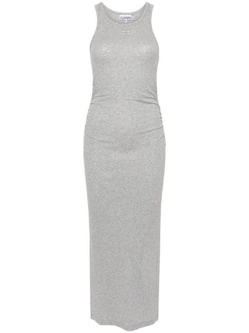 GANNI Dresses Grey - GANNI - BALAAN 1