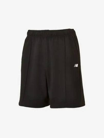 Uni Essential Pintuck Shorts Pants 19 Black - NEW BALANCE - BALAAN 1