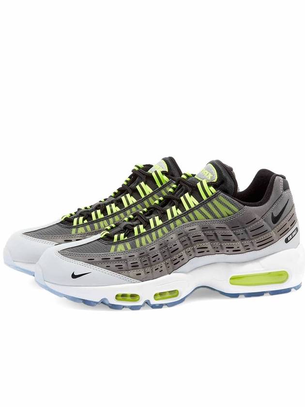 Kim Jones Air Max 95 Low Top Sneakers Black Volt Gray - NIKE - BALAAN 3