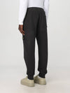 Signature Wappen Patch Cotton Baggy Pants Lead Grey - STONE ISLAND - BALAAN 4