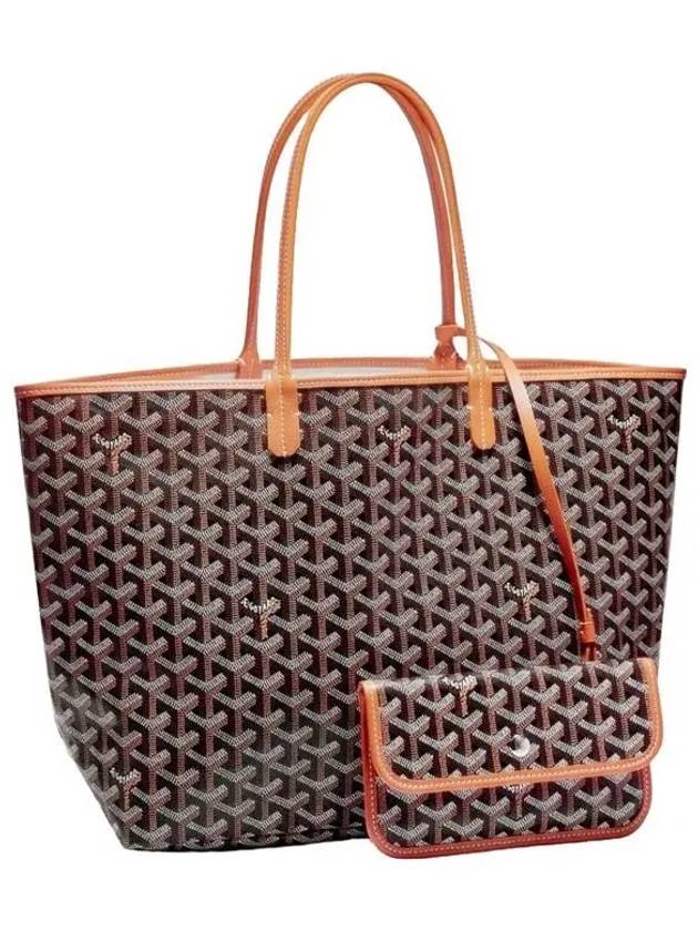 Saint Louis Saint Louis PM Tote Bag Black Tan - GOYARD - BALAAN 7