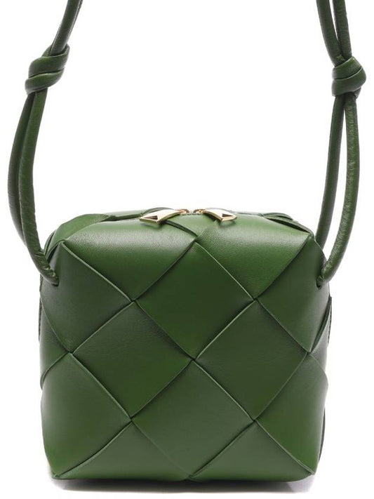 Cassette Intrecciato Mini Shoulder Bag Avocado - BOTTEGA VENETA - BALAAN 2