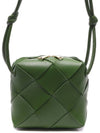 Cassette Intrecciato Mini Shoulder Bag Avocado - BOTTEGA VENETA - BALAAN 3