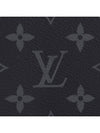 Slender Monogram Eclipse Half Wallet Black - LOUIS VUITTON - BALAAN 6